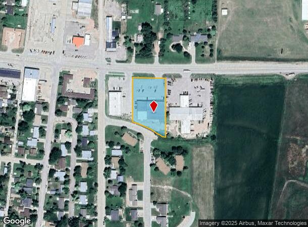 1033 E 3Rd St, Chadron, NE Parcel Map