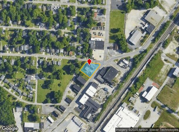  1500 W English Rd, High Point, NC Parcel Map