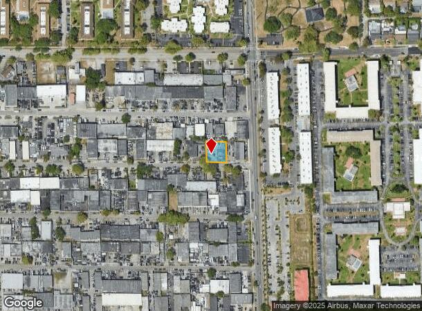 5615 Dawson St, Hollywood, FL Parcel Map