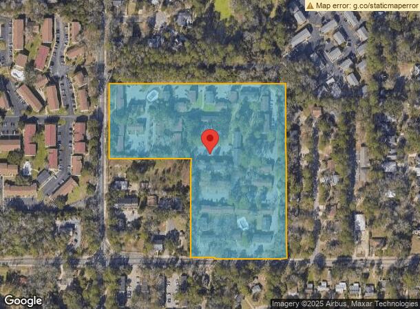  2039 N Meridian Rd, Tallahassee, FL Parcel Map