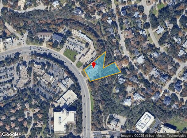  2710 Bee Caves Rd, Austin, TX Parcel Map