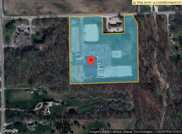  2345 W Dean Rd, Temperance, MI Parcel Map