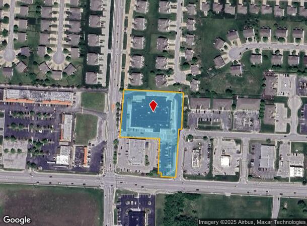  1210 W Foxwood Dr, Raymore, MO Parcel Map