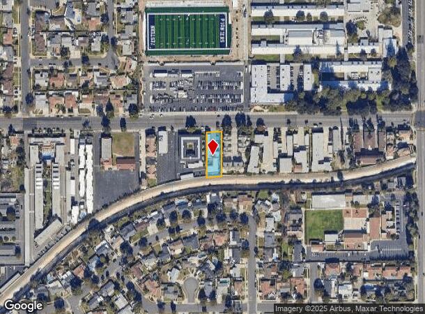  3300 W Orange Ave, Anaheim, CA Parcel Map