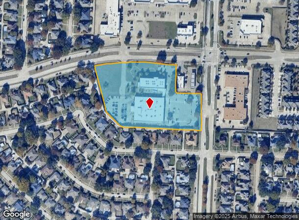 2205 Los Rios Blvd, Plano, TX Parcel Map