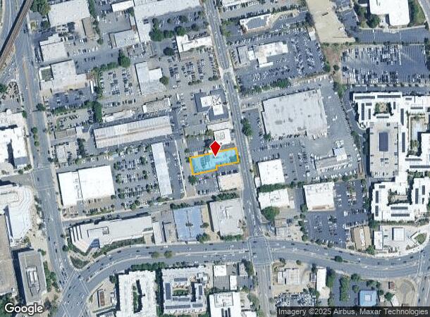  2055 N Broadway, Walnut Creek, CA Parcel Map