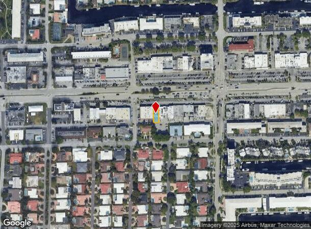 2822 E Commercial Blvd, Fort Lauderdale, FL Parcel Map