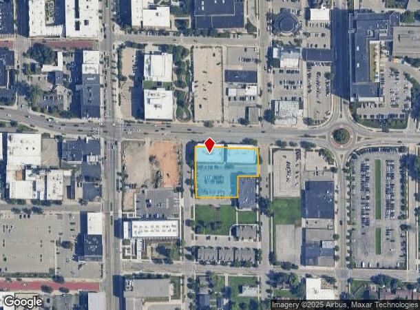  100 Wealthy St Se, Grand Rapids, MI Parcel Map