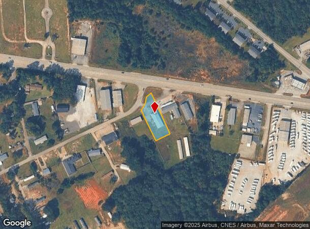  422 Abercrombie Rd, Anderson, SC Parcel Map