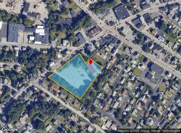 1418 Plainfield Pike, Cranston, RI Parcel Map