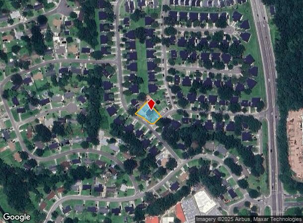 1398 S University Dr, Ladson, SC Parcel Map