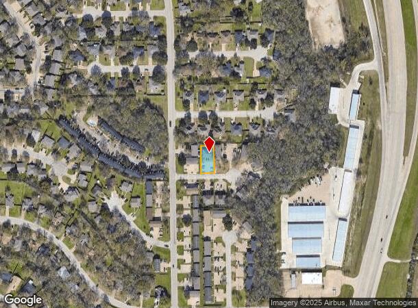 2006 Monito Way, Bryan, TX Parcel Map