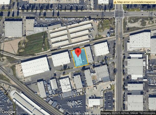  1539 S State College Blvd, Anaheim, CA Parcel Map