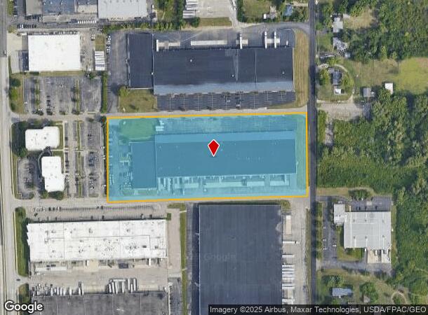 3904 Image Dr, Vandalia, OH Parcel Map