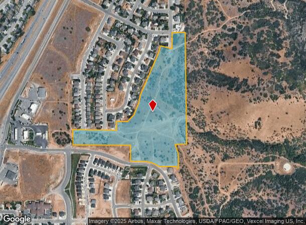 1025 E Main St, Santaquin, UT Parcel Map