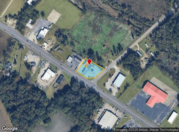 1093 Five Chop Rd, Orangeburg, SC Parcel Map