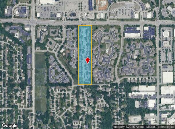 8700 Noland Rd, Lenexa, KS Parcel Map