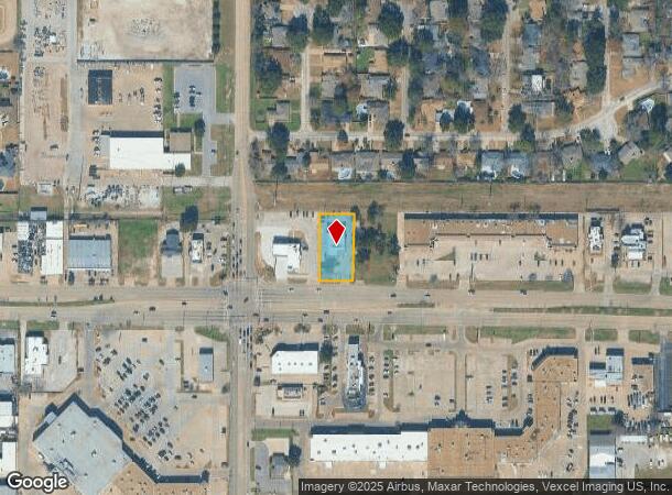  2425 W Pioneer Pkwy, Pantego, TX Parcel Map