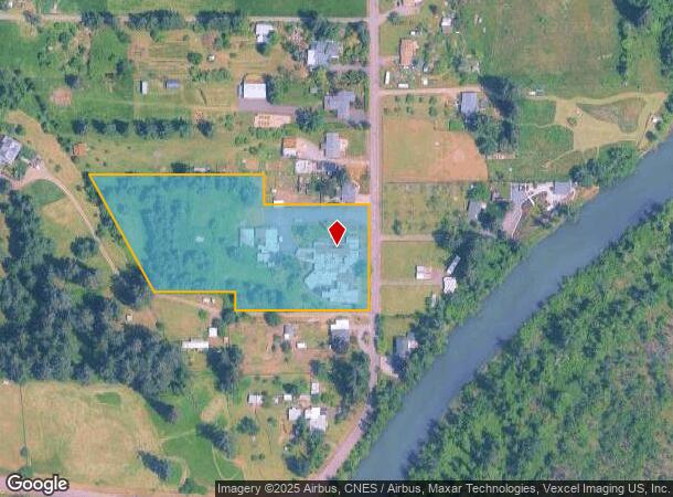  85434 Dilley Ln, Eugene, OR Parcel Map