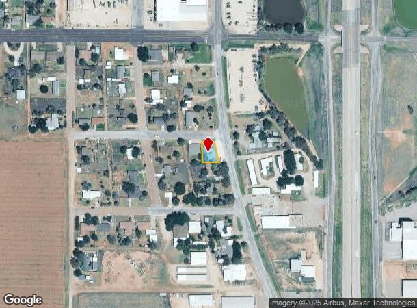  403 S 1St Pl, Abernathy, TX Parcel Map