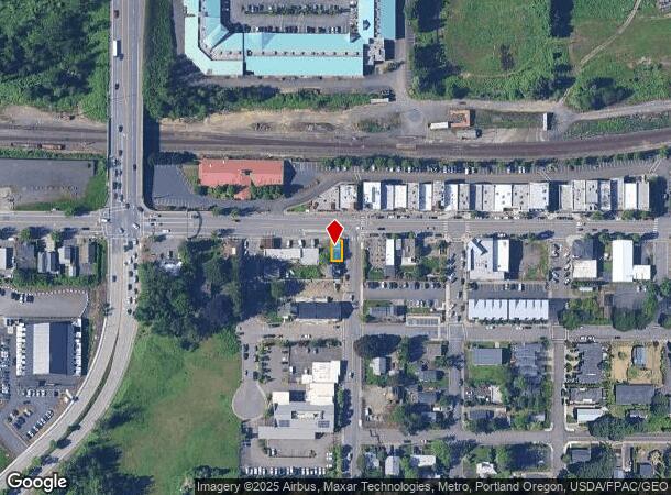 102 W Historic Columbia River Hwy, Troutdale, OR Parcel Map