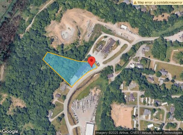  2100 Dents Run Blvd, Morgantown, WV Parcel Map