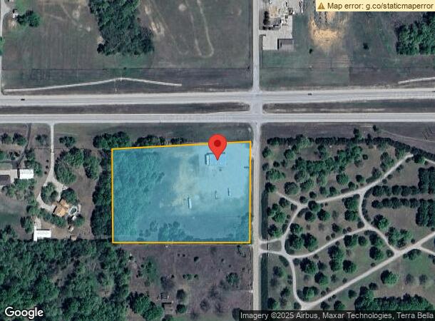  600 N Euchee Vly, Cushing, OK Parcel Map