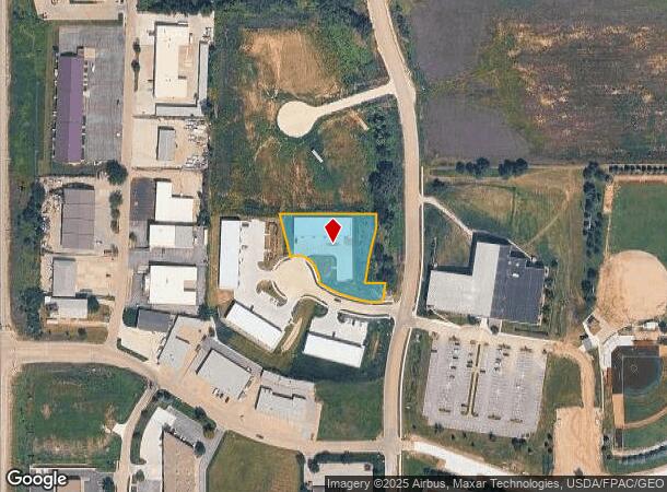  20110 Franklin Cir, Elkhorn, NE Parcel Map