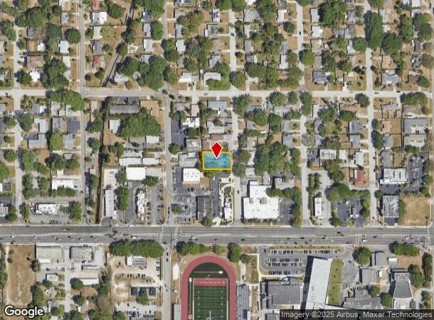 400 S Meteor Ave, Clearwater, FL Parcel Map
