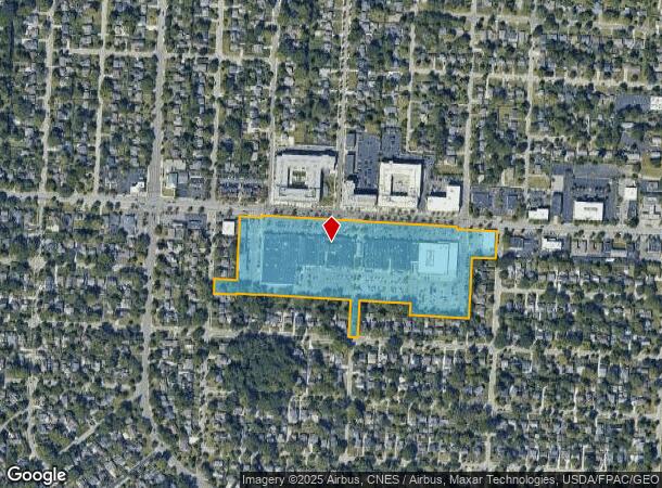 1657 W Lane Ave, Columbus, OH Parcel Map
