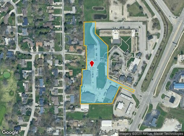  1905 N Cunningham Ave, Urbana, IL Parcel Map