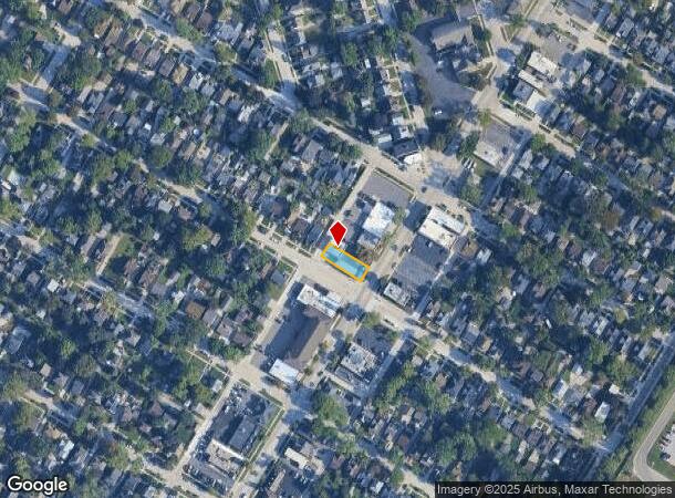  1946 Monroe St, Dearborn, MI Parcel Map