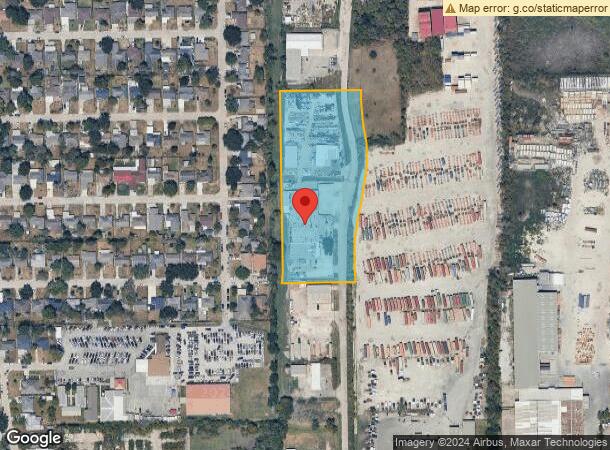  3635 Trailmobile Dr, Houston, TX Parcel Map