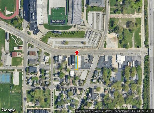  446 E Exchange St, Akron, OH Parcel Map