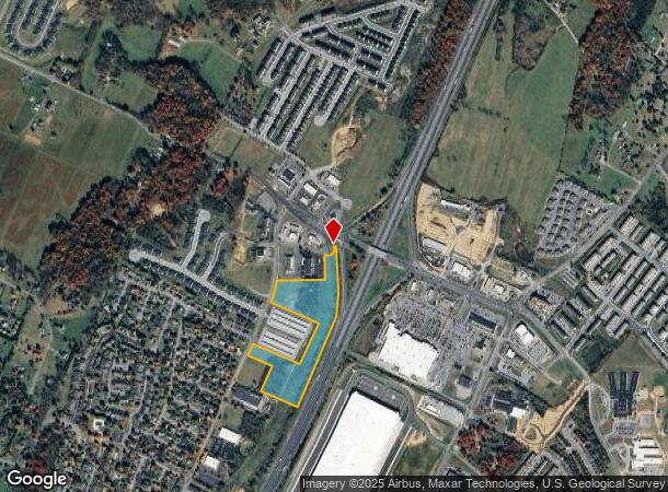 T J Jackson Dr, Falling Waters, WV Parcel Map