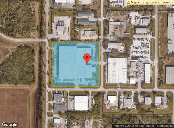  3053 Industrial 31St St, Fort Pierce, FL Parcel Map