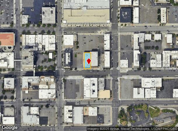  320 W Riverside Ave, Spokane, WA Parcel Map