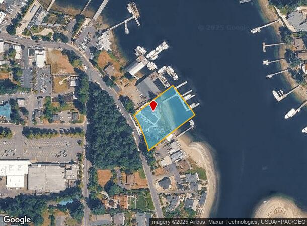  2905 Harborview Dr, Gig Harbor, WA Parcel Map