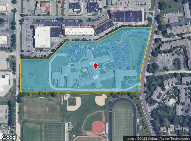  12000 Lamar Ave, Leawood, KS Parcel Map