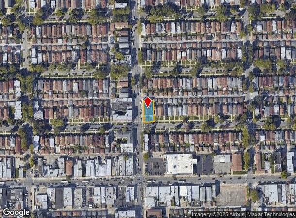  5154 W Wolfram St, Chicago, IL Parcel Map