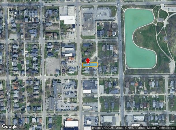  2423 S Calhoun St, Fort Wayne, IN Parcel Map