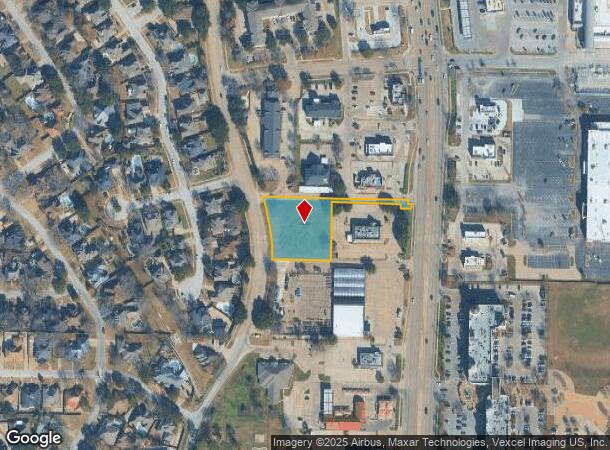 4921 Mansfield Rd, Arlington, TX Parcel Map