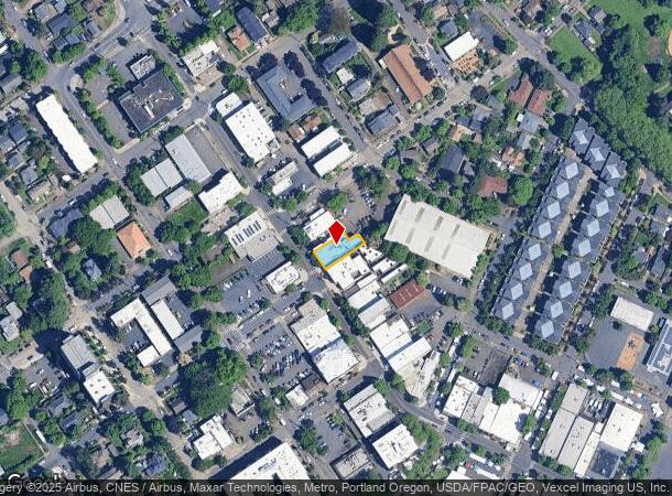 8803 N Lombard St, Portland, OR Parcel Map