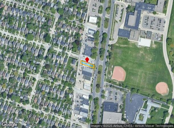 20515 Mack Ave, Grosse Pointe Woods, MI Parcel Map