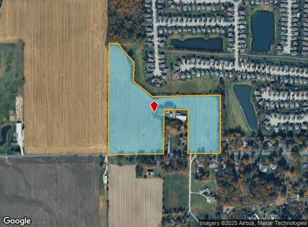 10600 Maze Rd, Indianapolis, IN Parcel Map