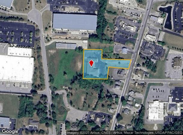 1117 N Main St, Bellefontaine, OH Parcel Map