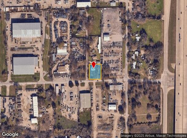  1218 W Shady Grove Rd, Grand Prairie, TX Parcel Map