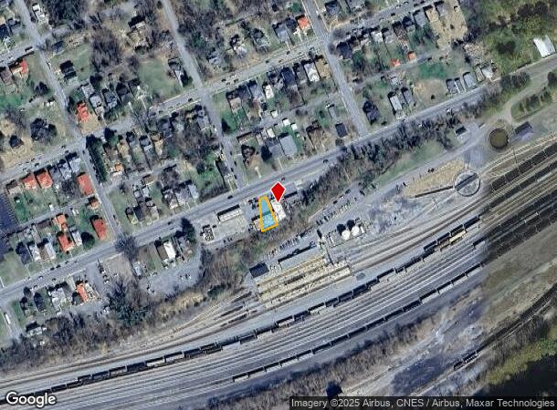 125 W Ridgeway St, Clifton Forge, VA Parcel Map