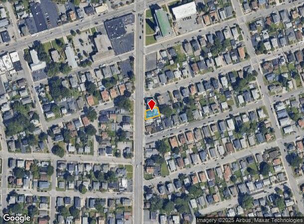 1167 Newport Ave, Pawtucket, RI Parcel Map