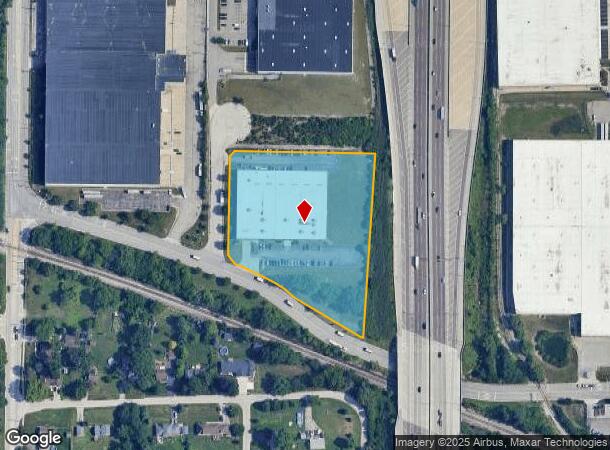 381 S Ari Ct, Addison, IL Parcel Map